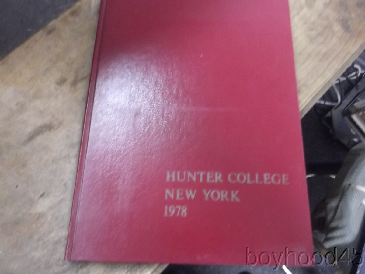 The 1978 Wistarion--Hunter College, City University of New York, New York City