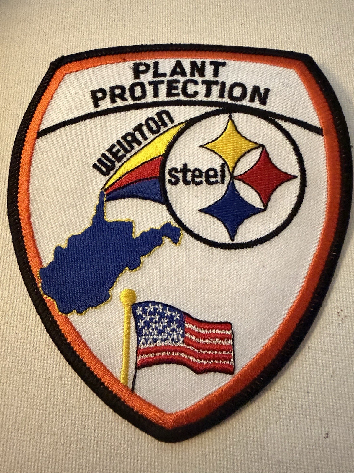 West Virginia  Police  -   Obsolete Weirton Steel Plant Protection   WV  Police