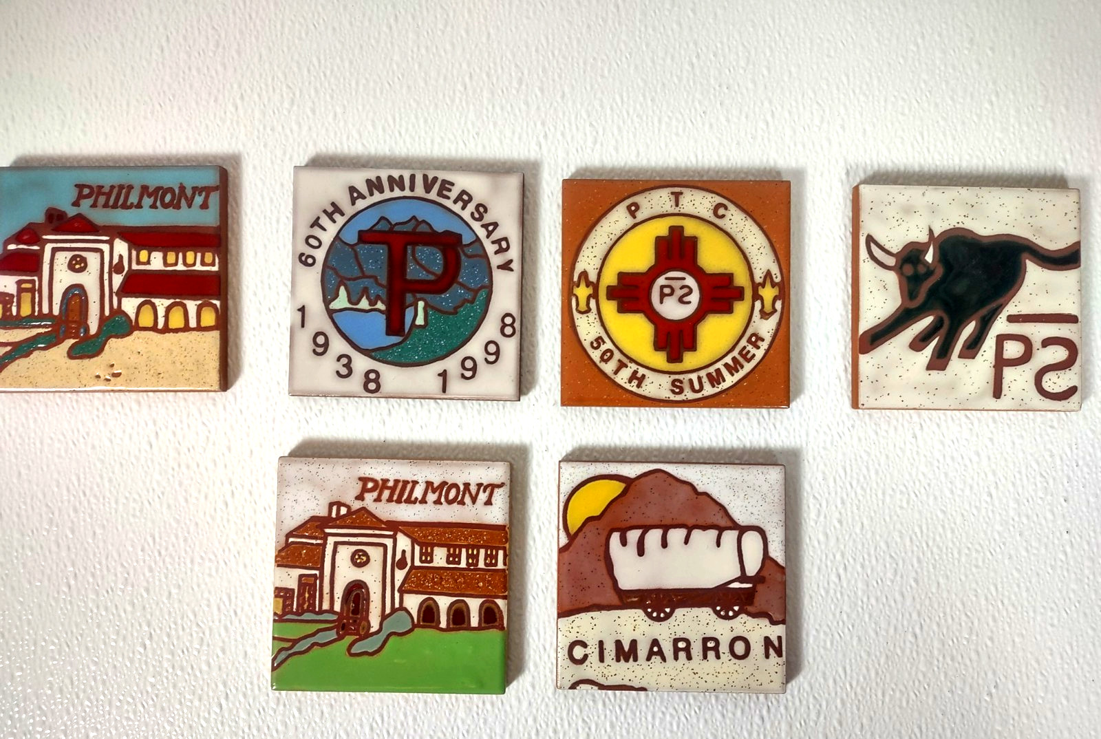 Philmont Scout Ranch Anniversary Very RARE Collectable Tiles You Choose X1 Per