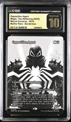Opposition Agent - Magic: The Gathering  - Mythic Rare Borderless - CGC 10.0