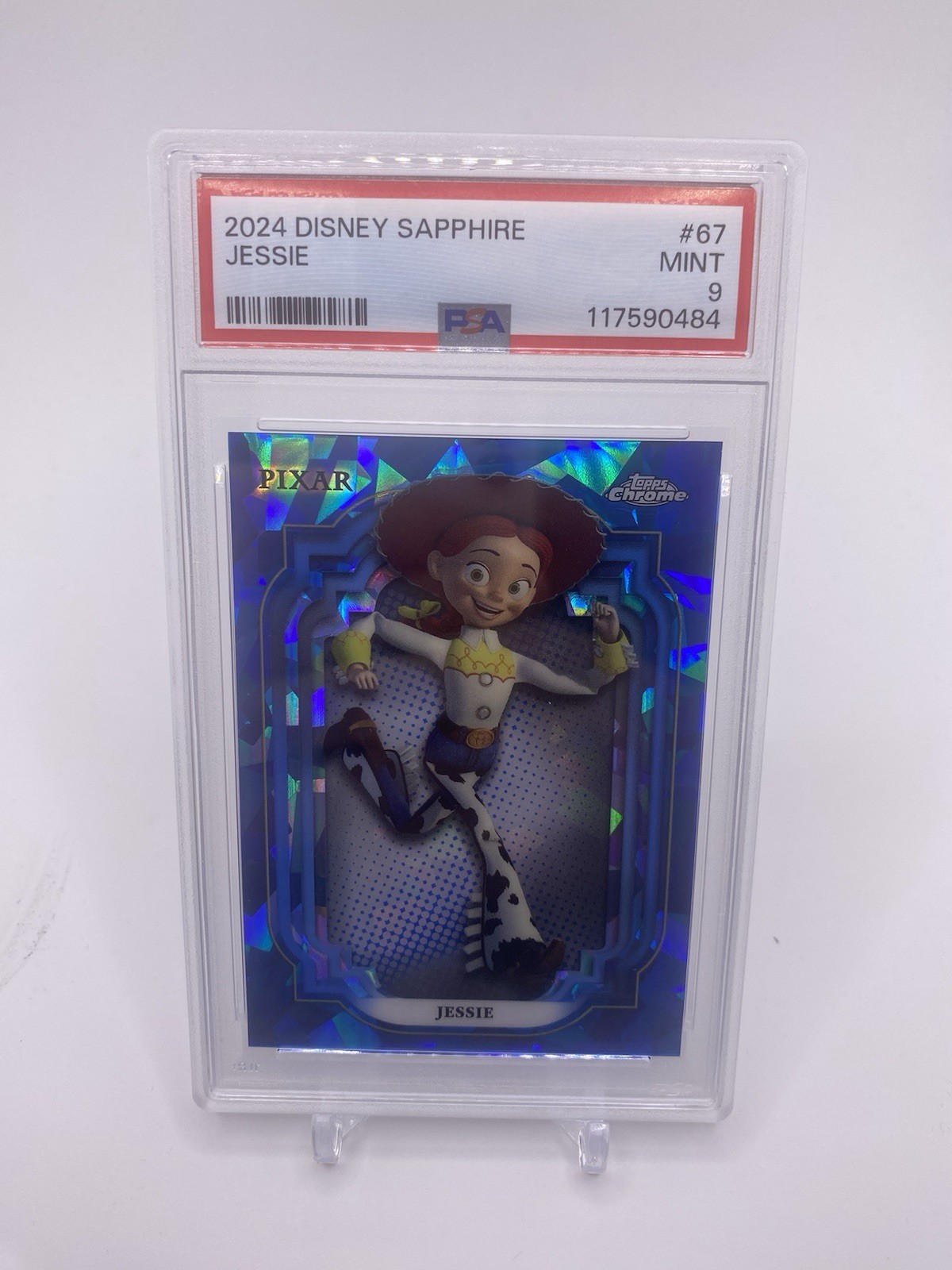 2024 Topps Disney Sapphire Jessie #67 Sapphire PSA 9 Toy Story  