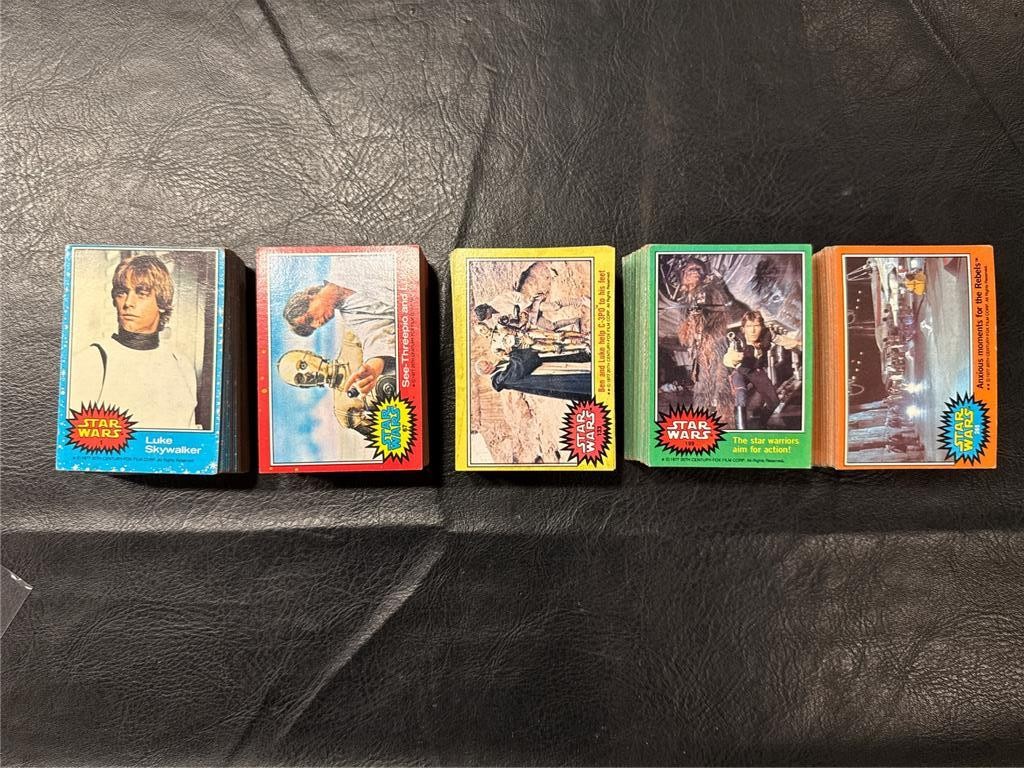 1977 Topps Star Wars Complete card Set 1-330 VG-VG+  Wrappers 1 2 3 4 5