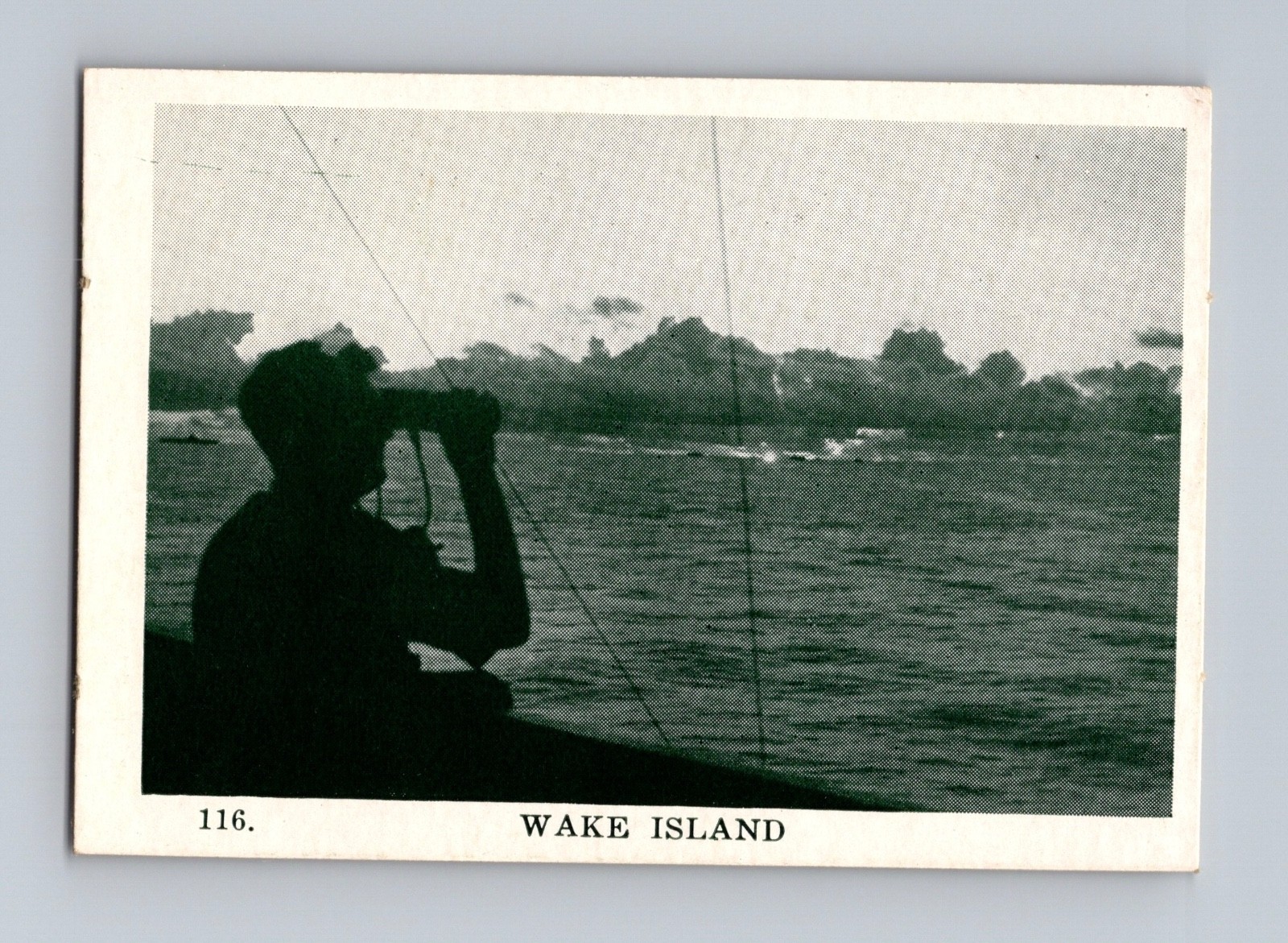 WWII U.S. Navy Task Force Raid Wake Island Official U.S. Navy Photo #116