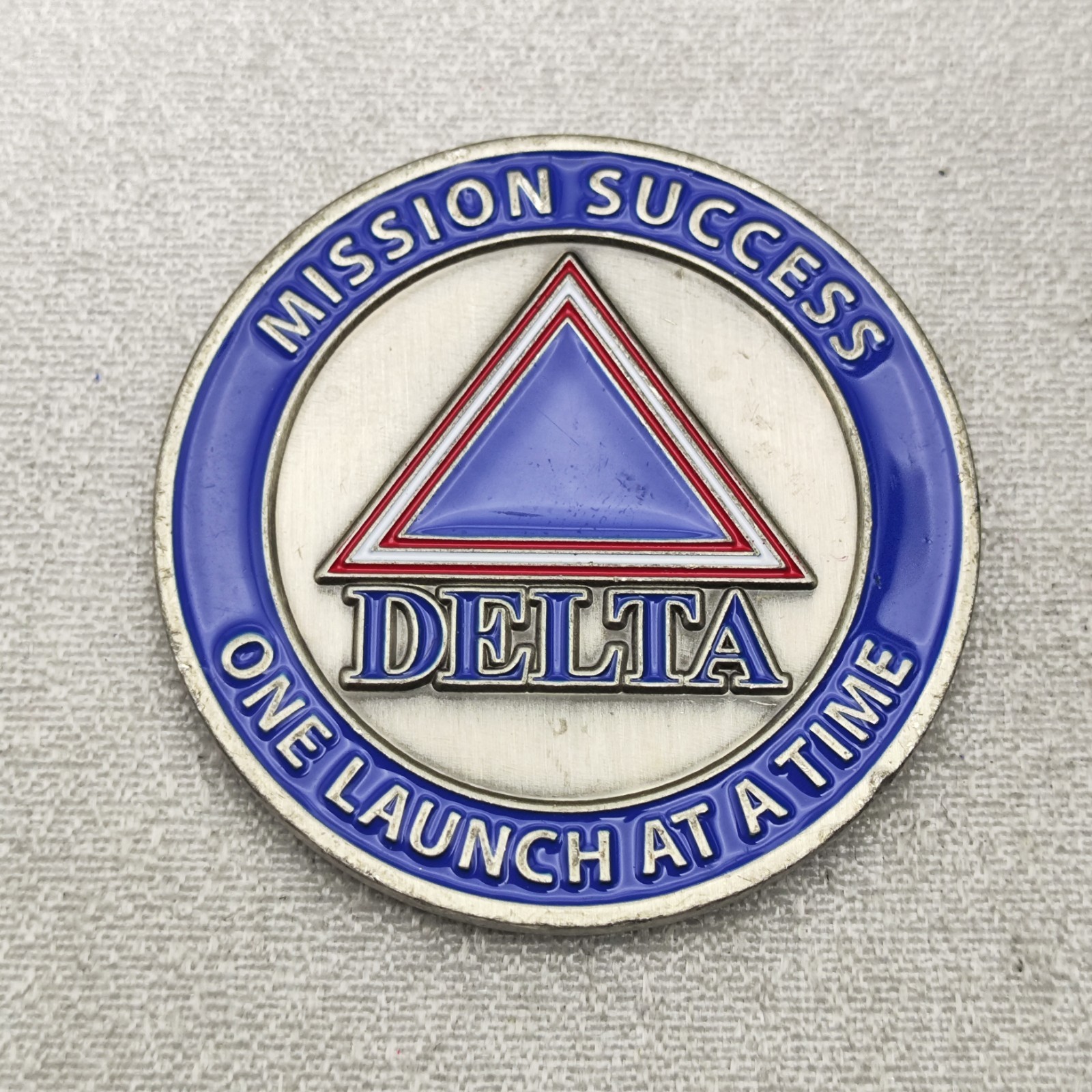 Delta IV WGS-5 Challenge Coin