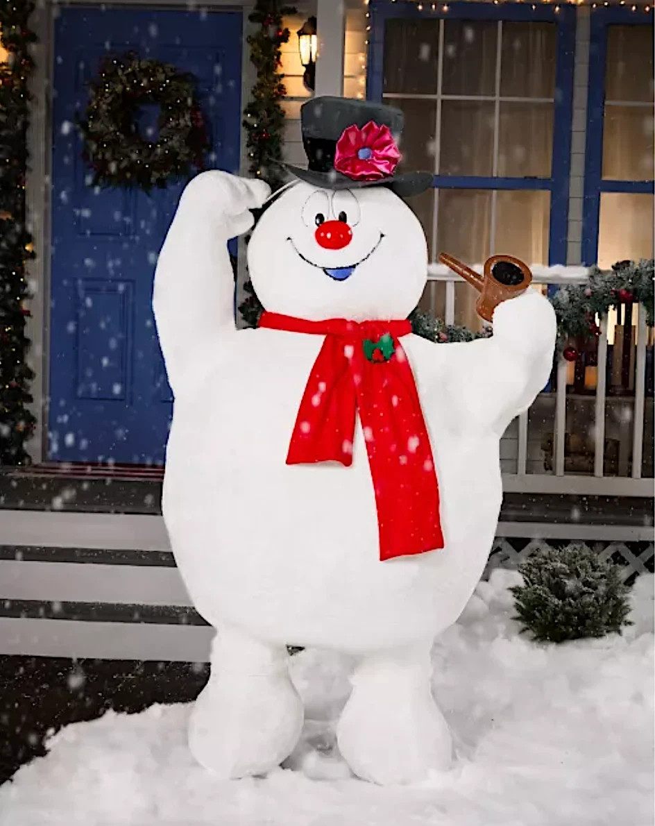 5.9 FT ANIMATED FROSTY THE SNOWMAN CHRISTMAS ANIMATRONIC NEW IN BOX