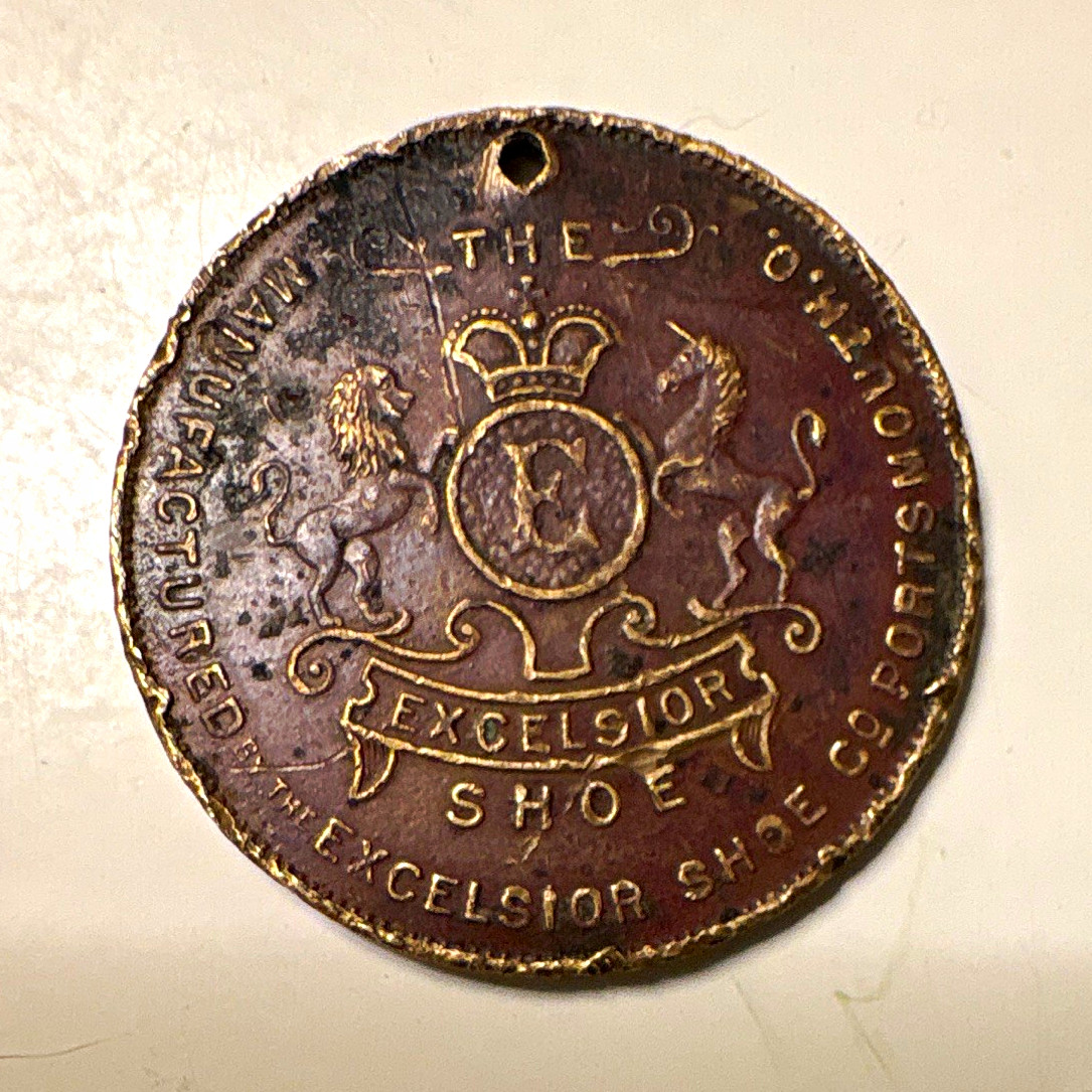 Boy Scouts of America July 1910 Excelsior Shoe Co Promotional Medal Token
