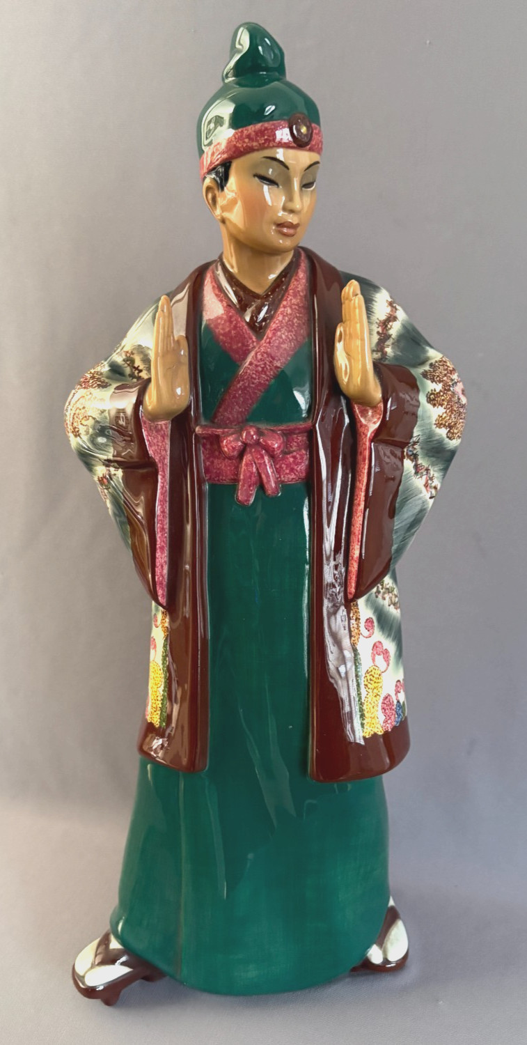 LARGE Vintage BIGI Mid Century ITALIAN CERAMIC FIGURE 16\
