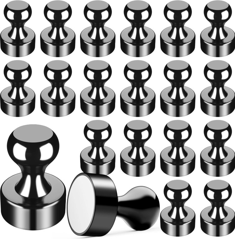 20x Fridge Magnets For Whiteboard Refrigerator Magnets Small&Strong Metal Magnet