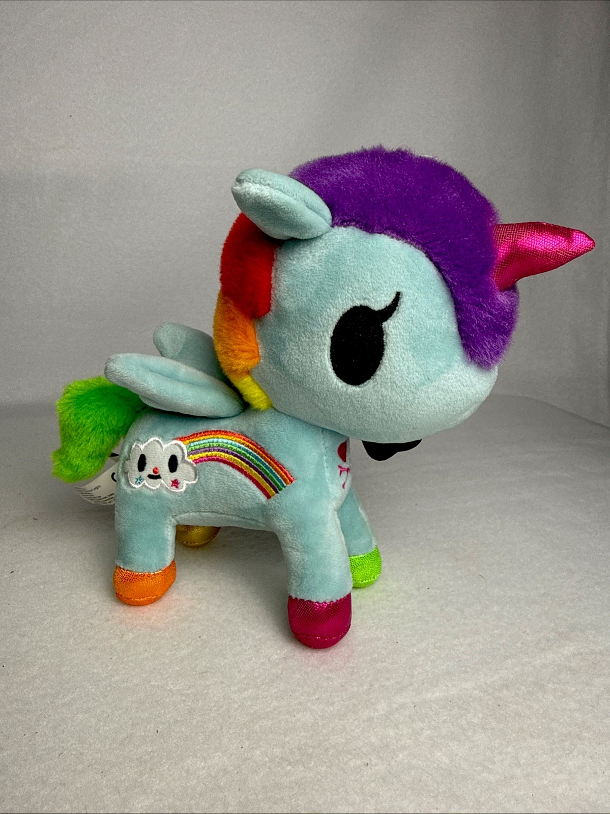 Tokidoki Unicorno Pixie Rainbow Stuffed Animal Friend Aurora World NWT