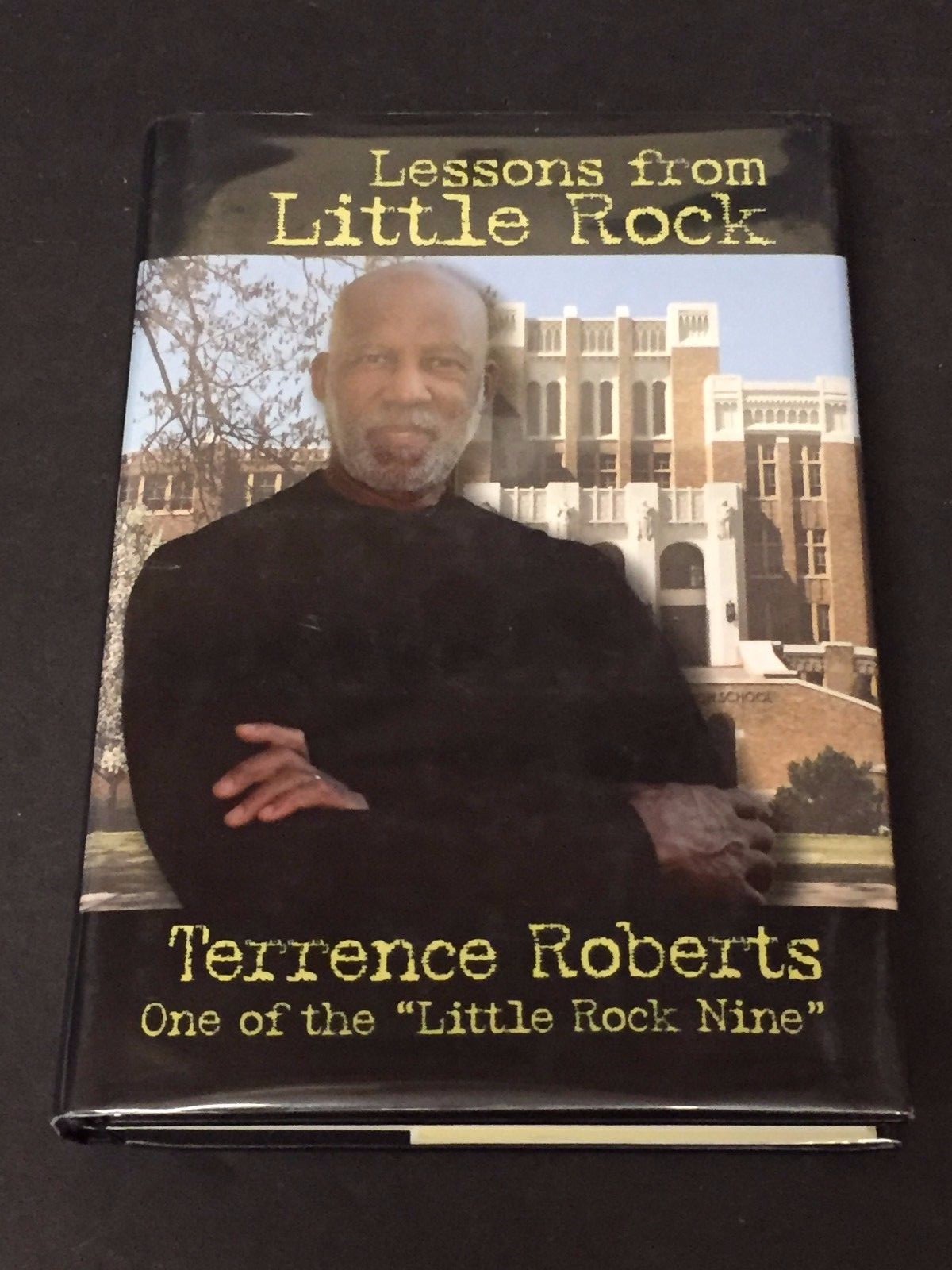 Terrence Roberts Little Rock Nine Civil Rights Rare Signed Autograph Book