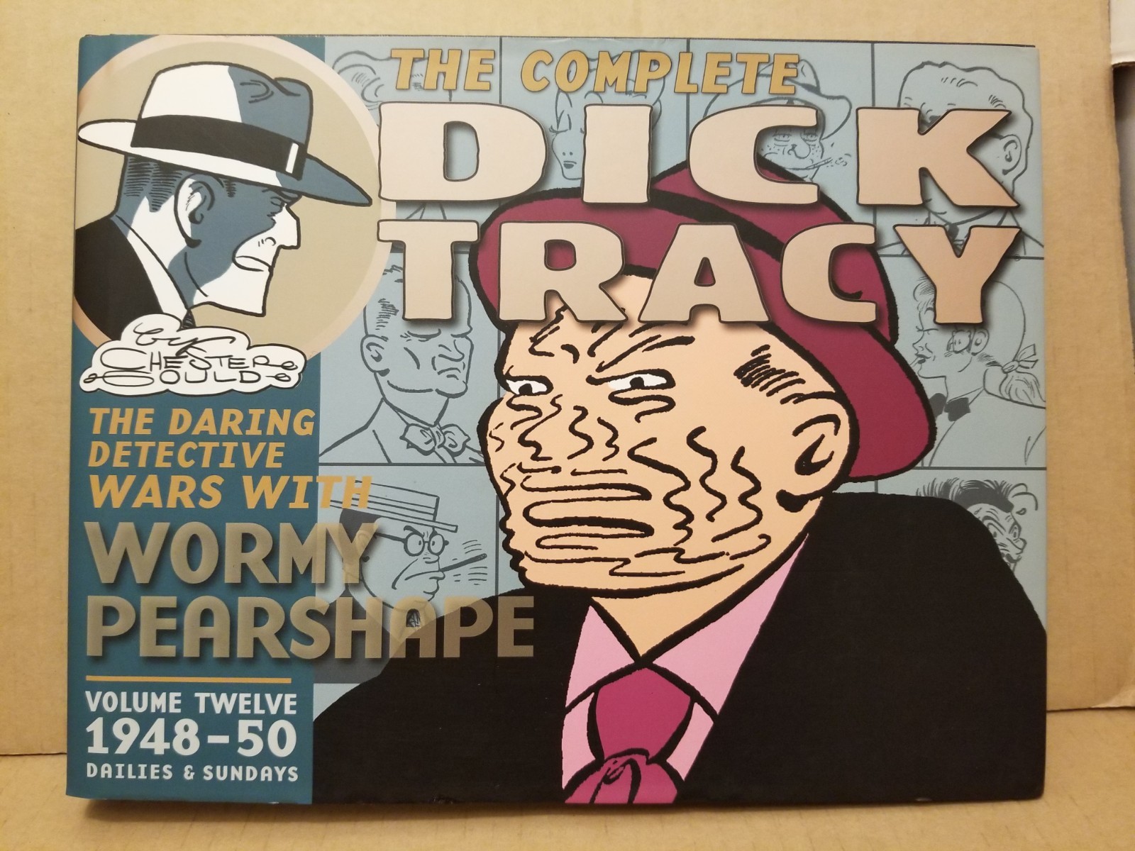 COMPLETE DICK TRACY VOL. 12 HARDCOVER HC CHESTER GOULD (DJ & CORNER WEAR) IDW