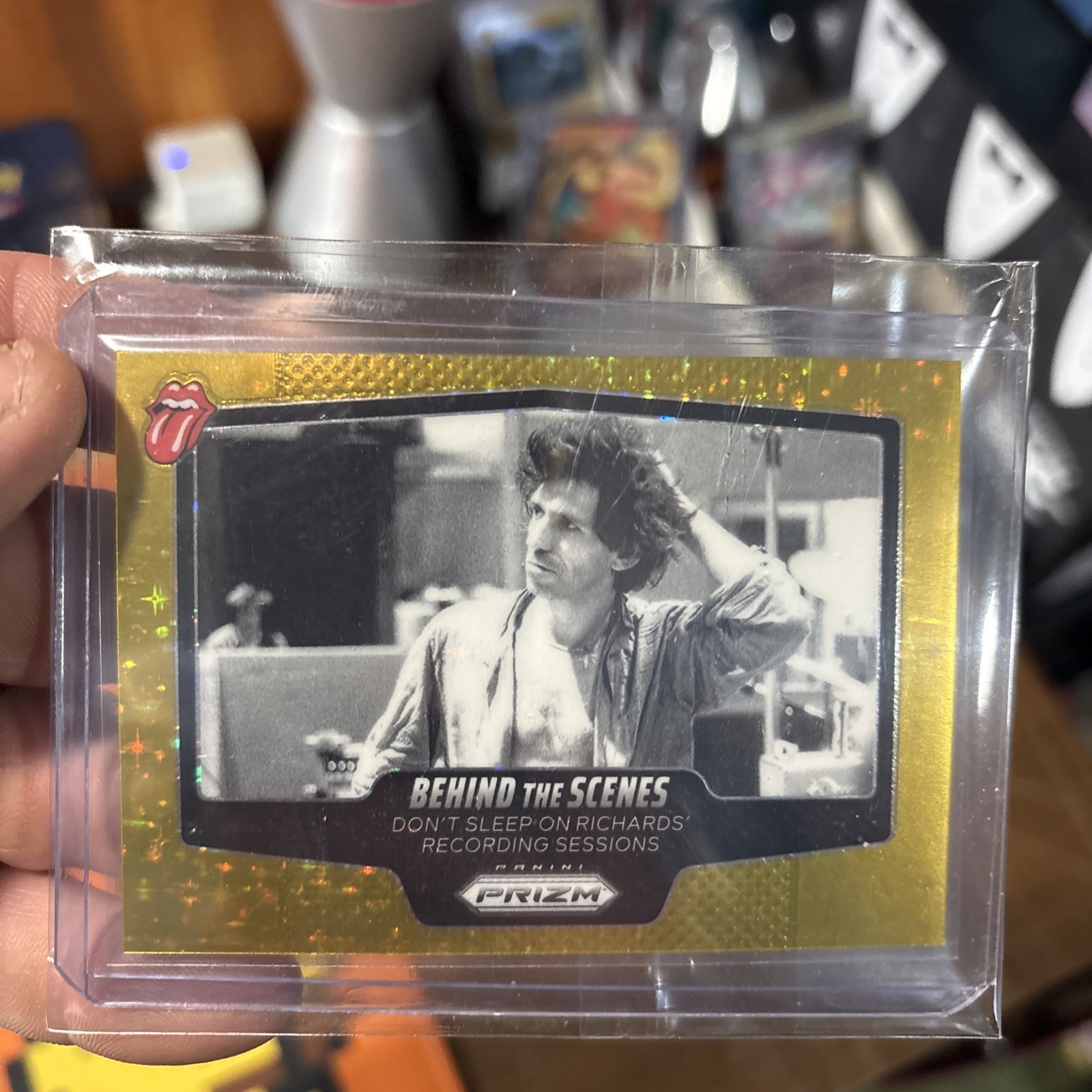 2025 Prizm Rolling Stones      Pathe-Marconi Studios    GOLD BEHIND SCENES /10🔥