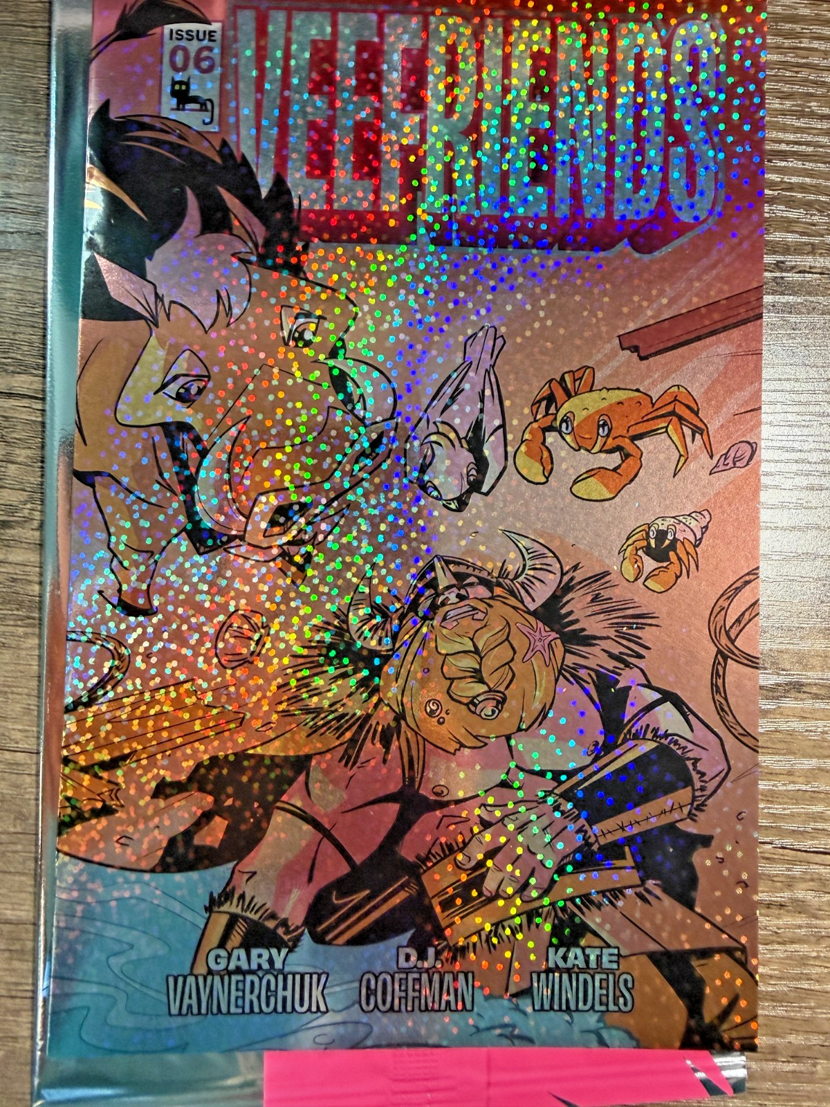 VeeFriends #6 Versatile Viking Shimmer /299 Gary Vee Comic