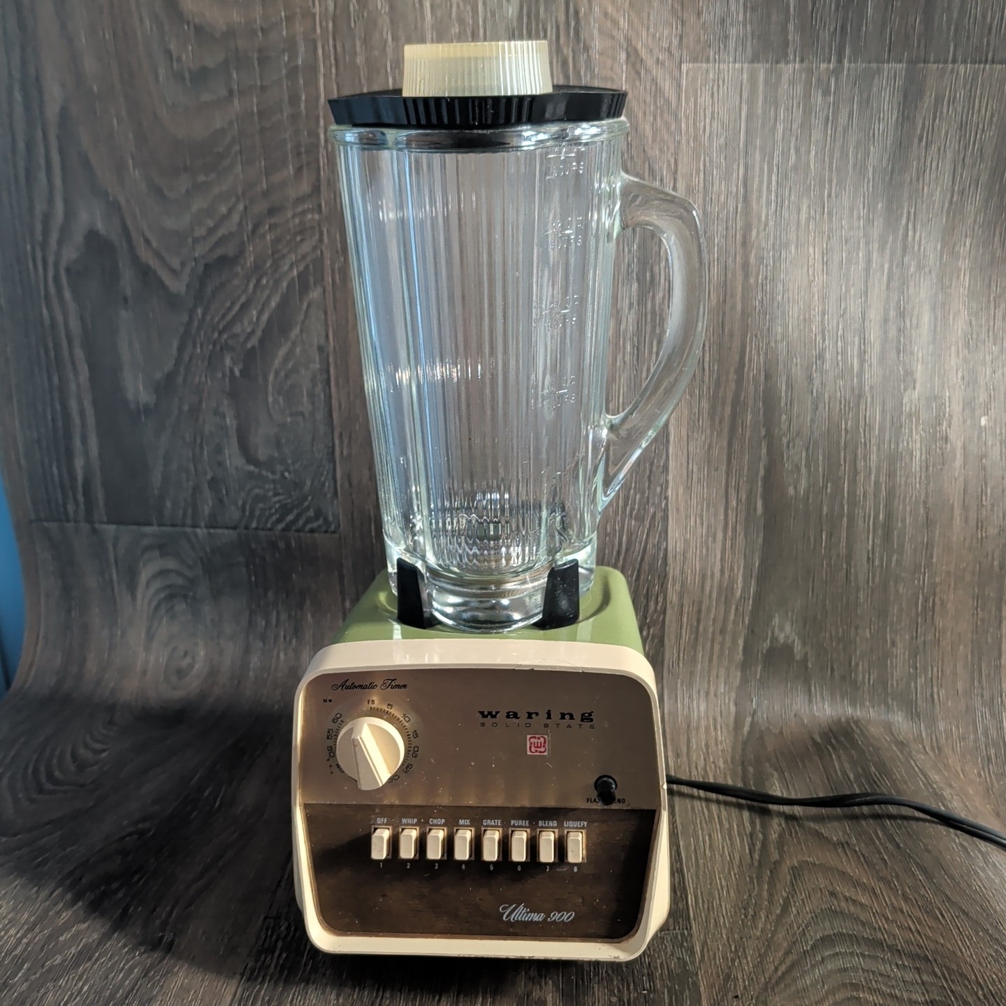 Vintage Waring Solid State Ultima 900 Blender BF-12 Model 1240 Green Tested