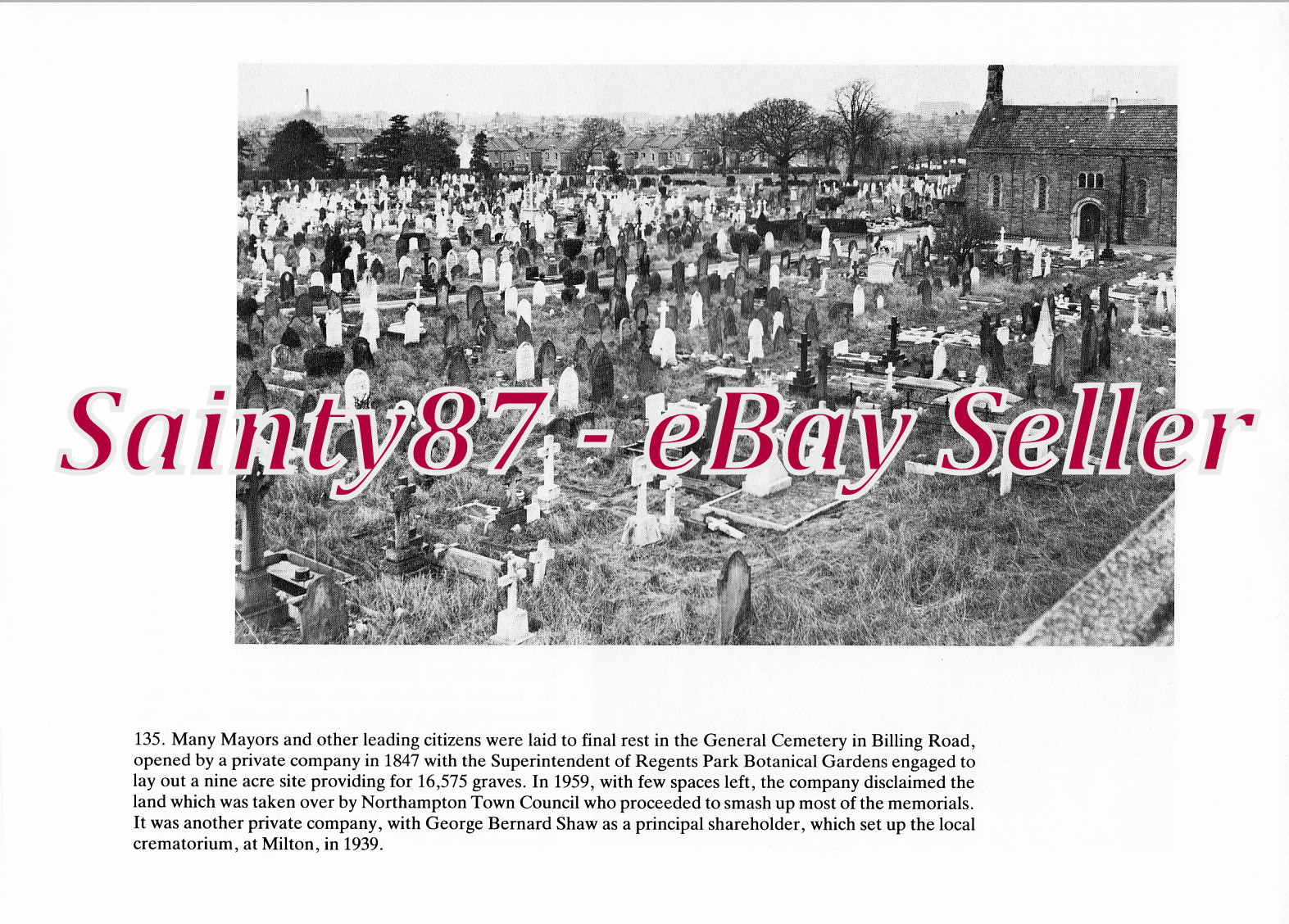 QZ2 General Cemetery, Billing Road, Northampton & Mark Dorman Mayor