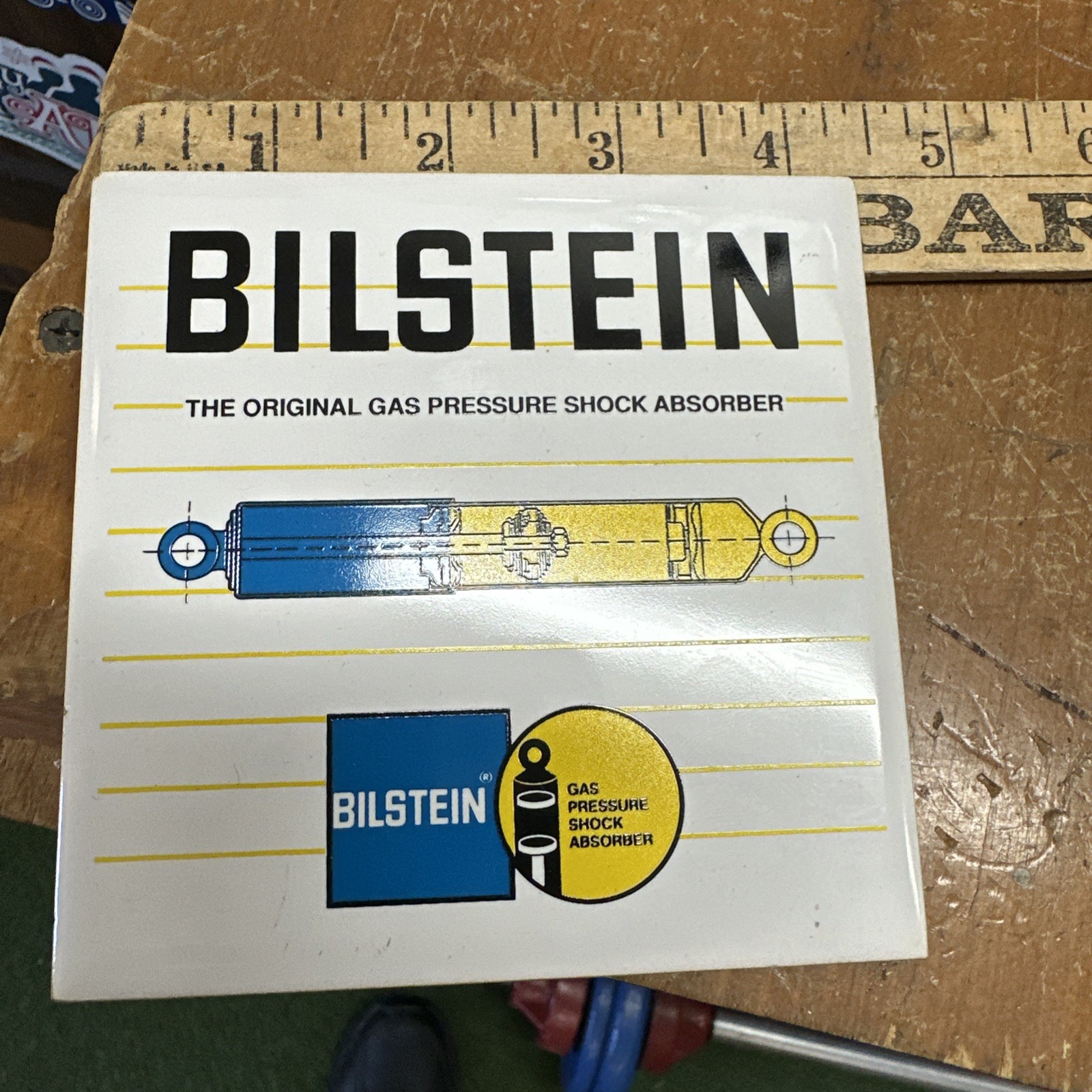 Bilstein shocks Promo Drink COASTER  Tile Vintage
