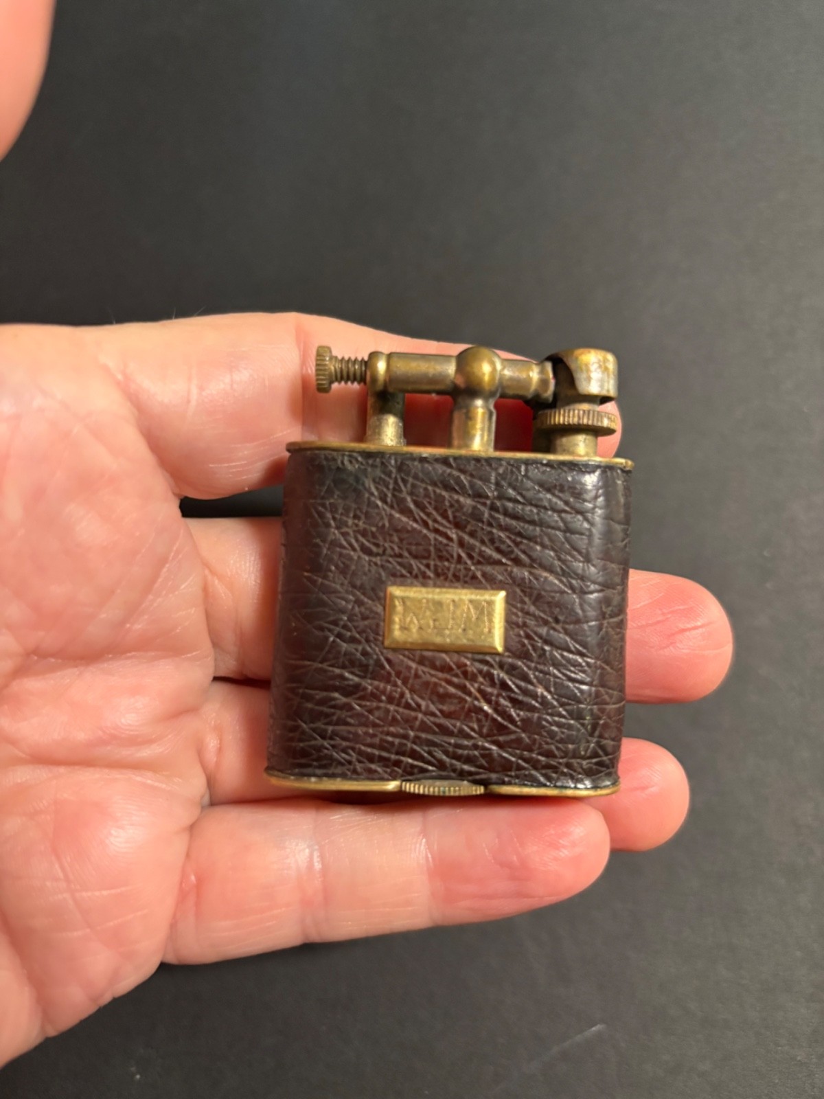 Vintage Golden Wheel Lighter