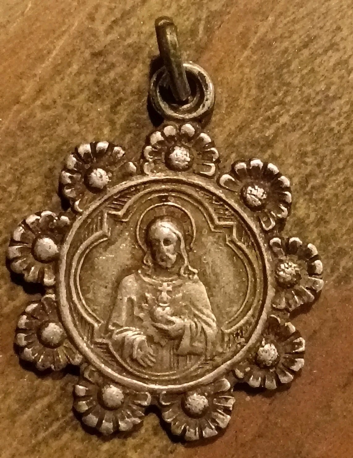 Ancient Religious Medal Souvenir De Paray-le-Monial 