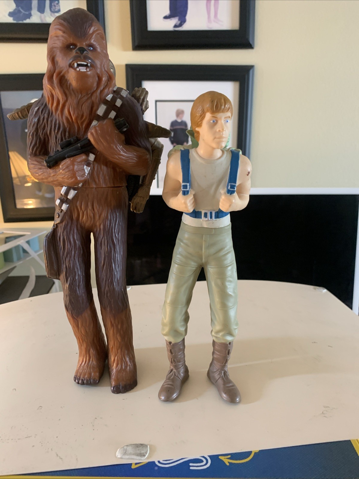 Chewbacca And Luke Skywalker Dolls
