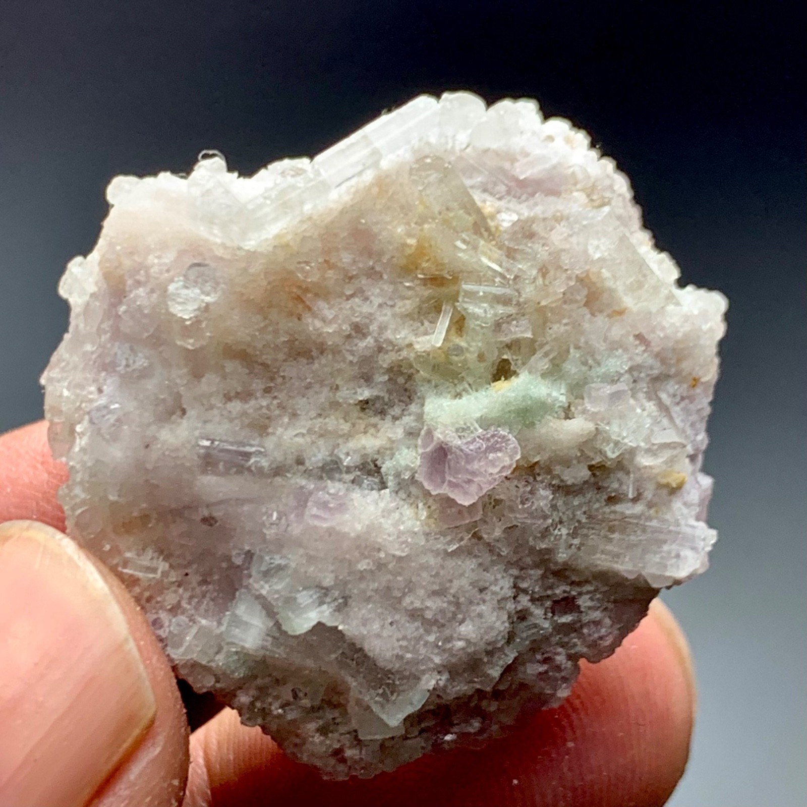 85 CT Terminated Natural Tourmaline Crystals bunch Specimen From Afghanistan