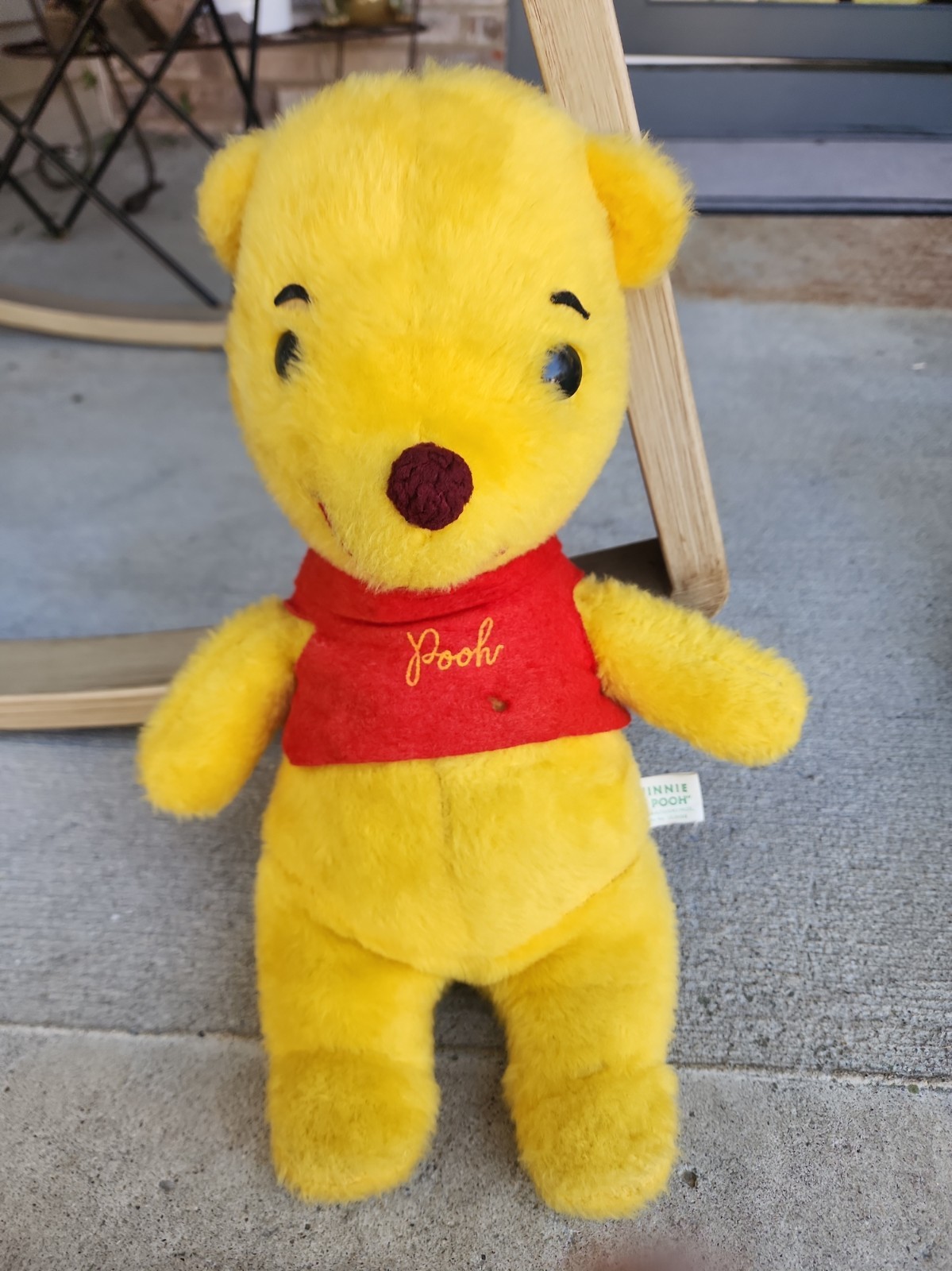 rare Vintage 1960s J. Swedlin Gund Winnie The Pooh Plush 22”  Stuffed Toy