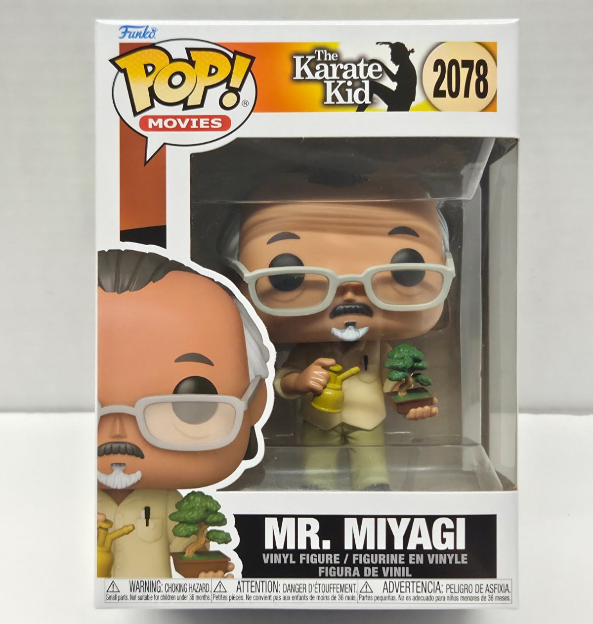 MR. MIYAGI - The Karate Kid - Funko POP Movies #2078 Vinyl Figure NEW IN STOCK