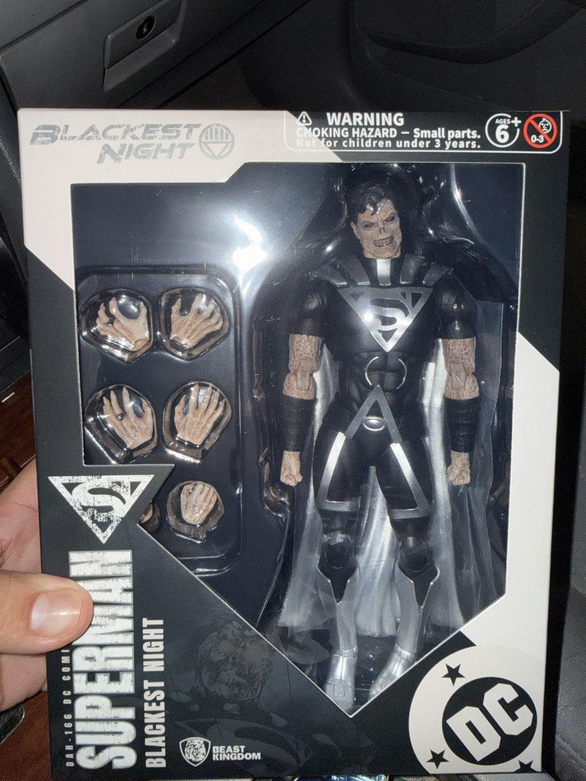 Beast Kingdom DAH-166 DC COMICS Superman Blackest Night 1/9 Figure IN HAND 🔥🔥