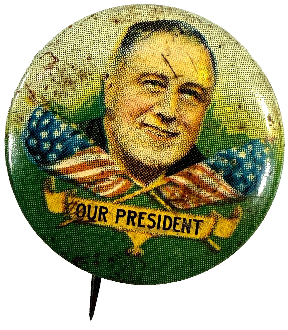 Antique 1930's Franklin D Roosevelt FDR 