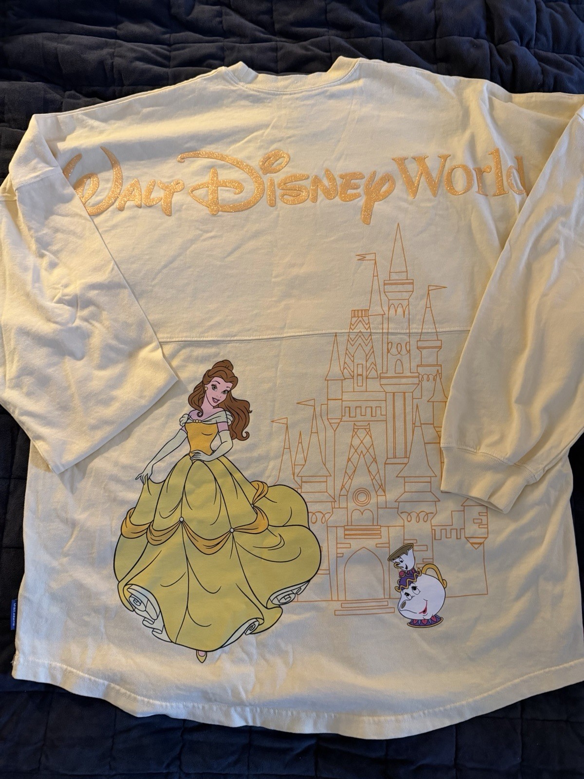 Disney Parks 2026 WDW World Princess Week Belle Spirit Jersey XL NWT