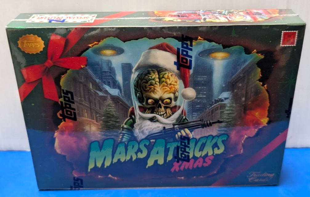 TOPPS MARS ATTACKS XMAS HOBBY BOX FACTORY SEALED 2026