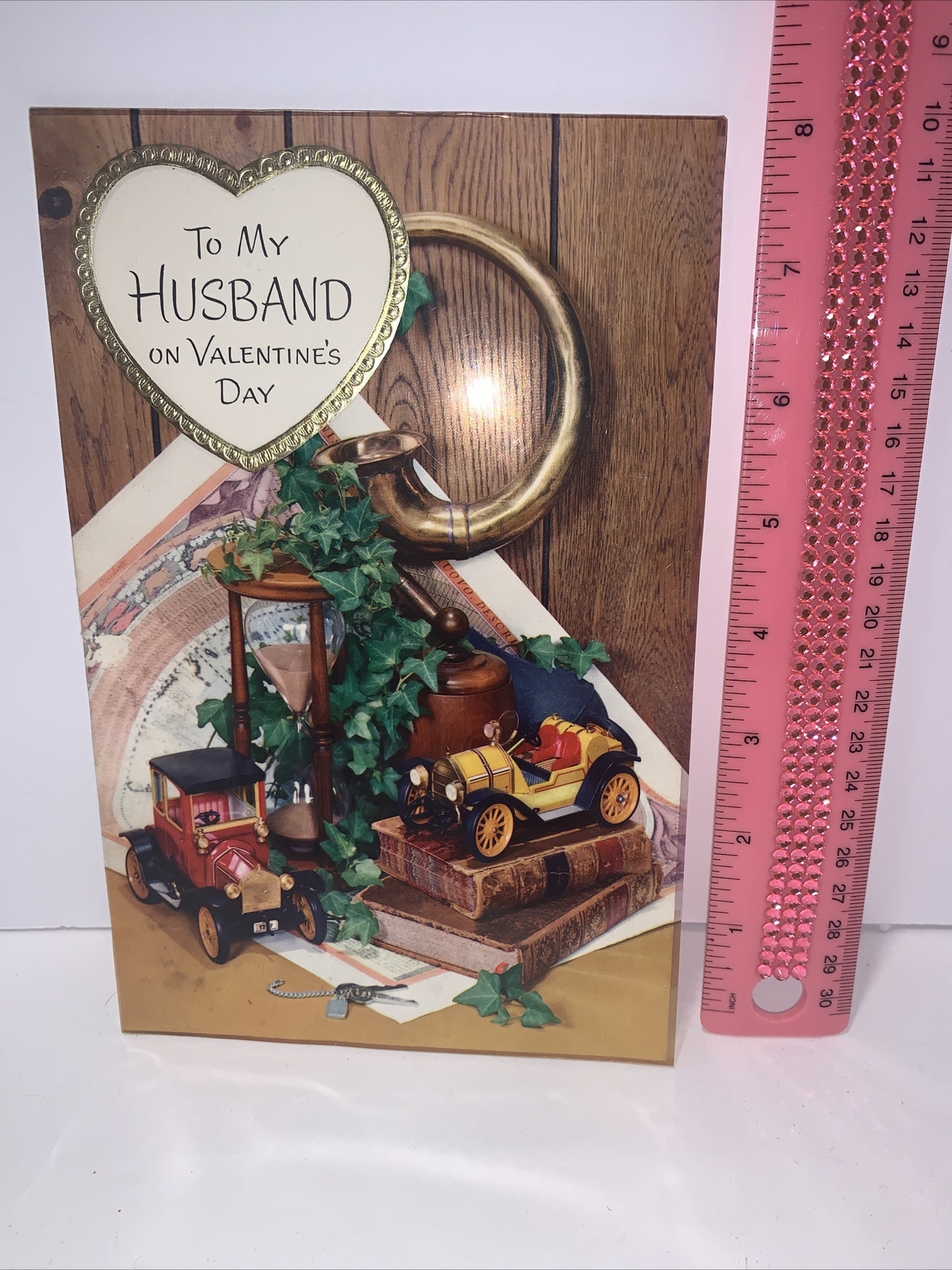 Vintage 1980’s Parachrome by Paramount Husband Valentines Greeting Card