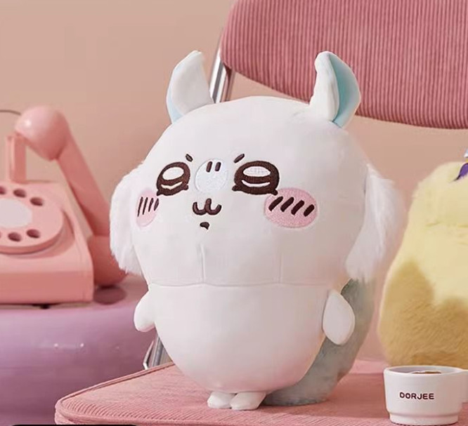 Hot Chiikawa Momonga Rakko Kurimanju Plush Doll Mascot Pillow Stuffed Toy