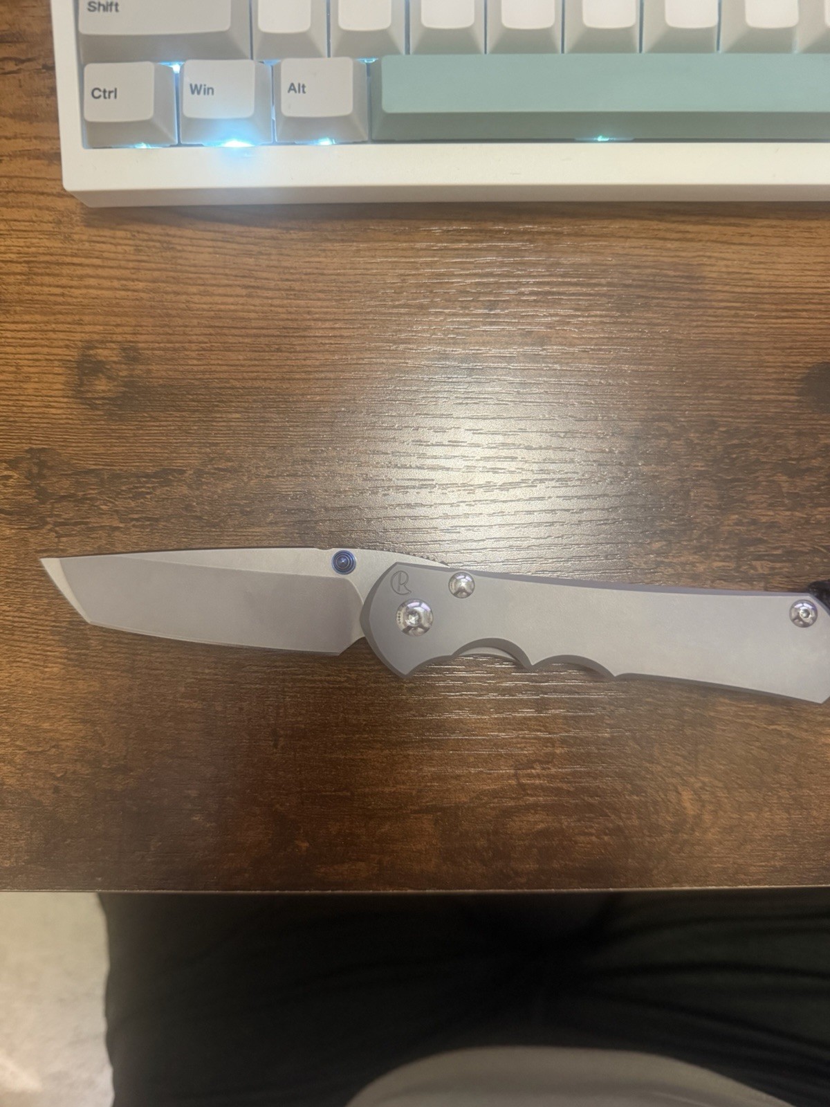 Chris Reeve Knives Large Inkosi Tanto Glassblasted MagnaCut LIN-1030