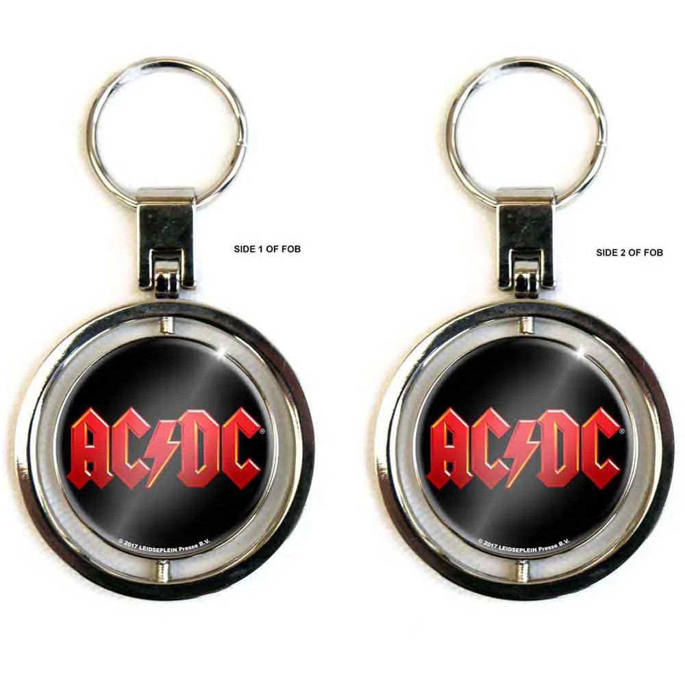 AC/DC Premium Keychain Logo (Spinner)