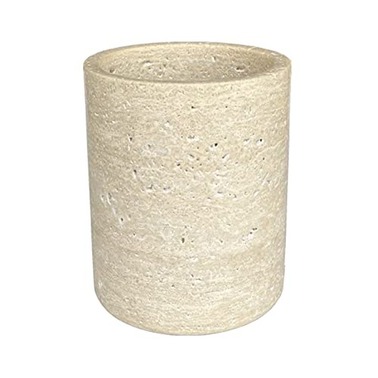 Handmand Natural Marble with Holes Stone Vintage Kitchen Utensil Holder - 5.1...