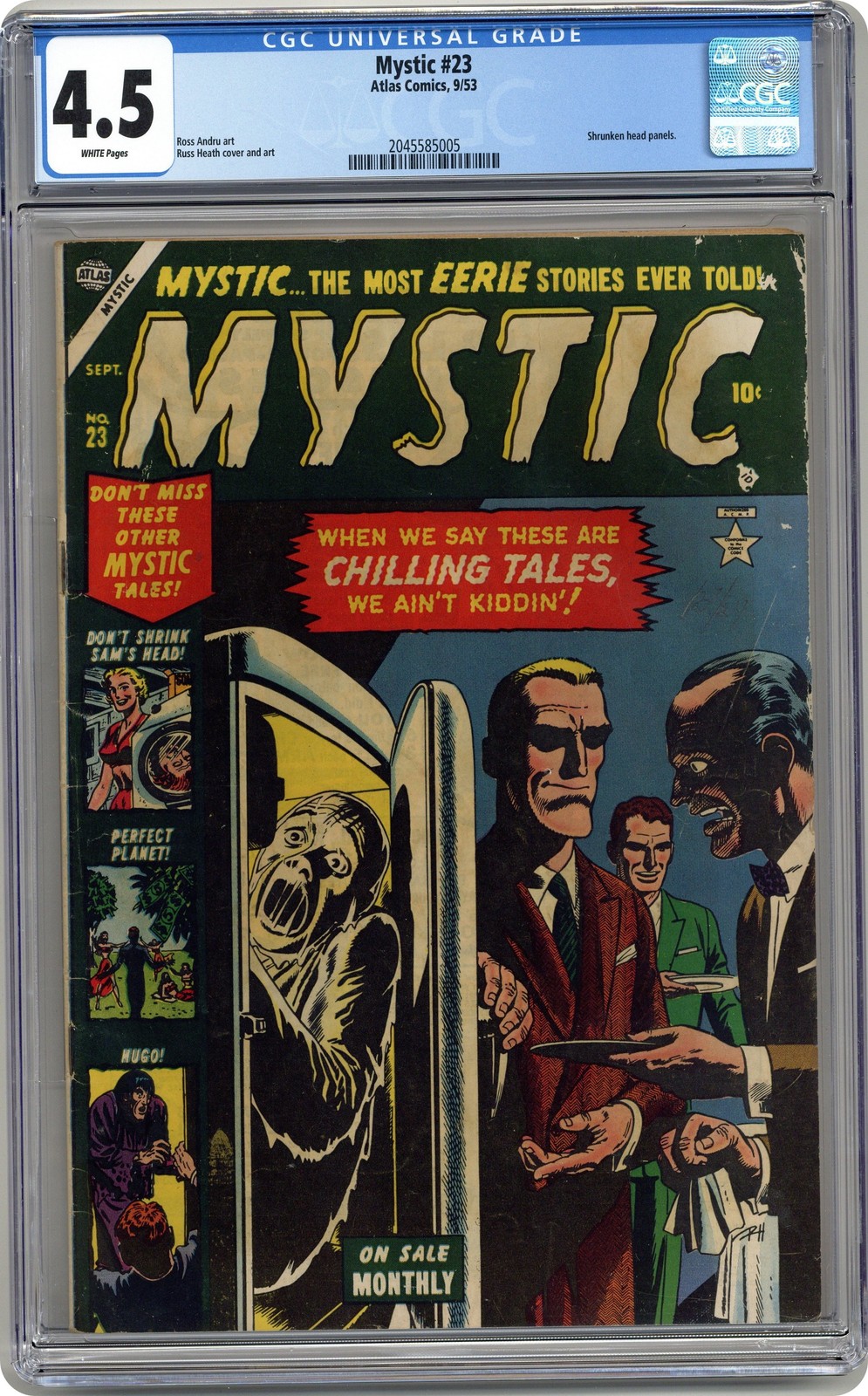 Mystic #23 CGC 4.5 1953 2045585005