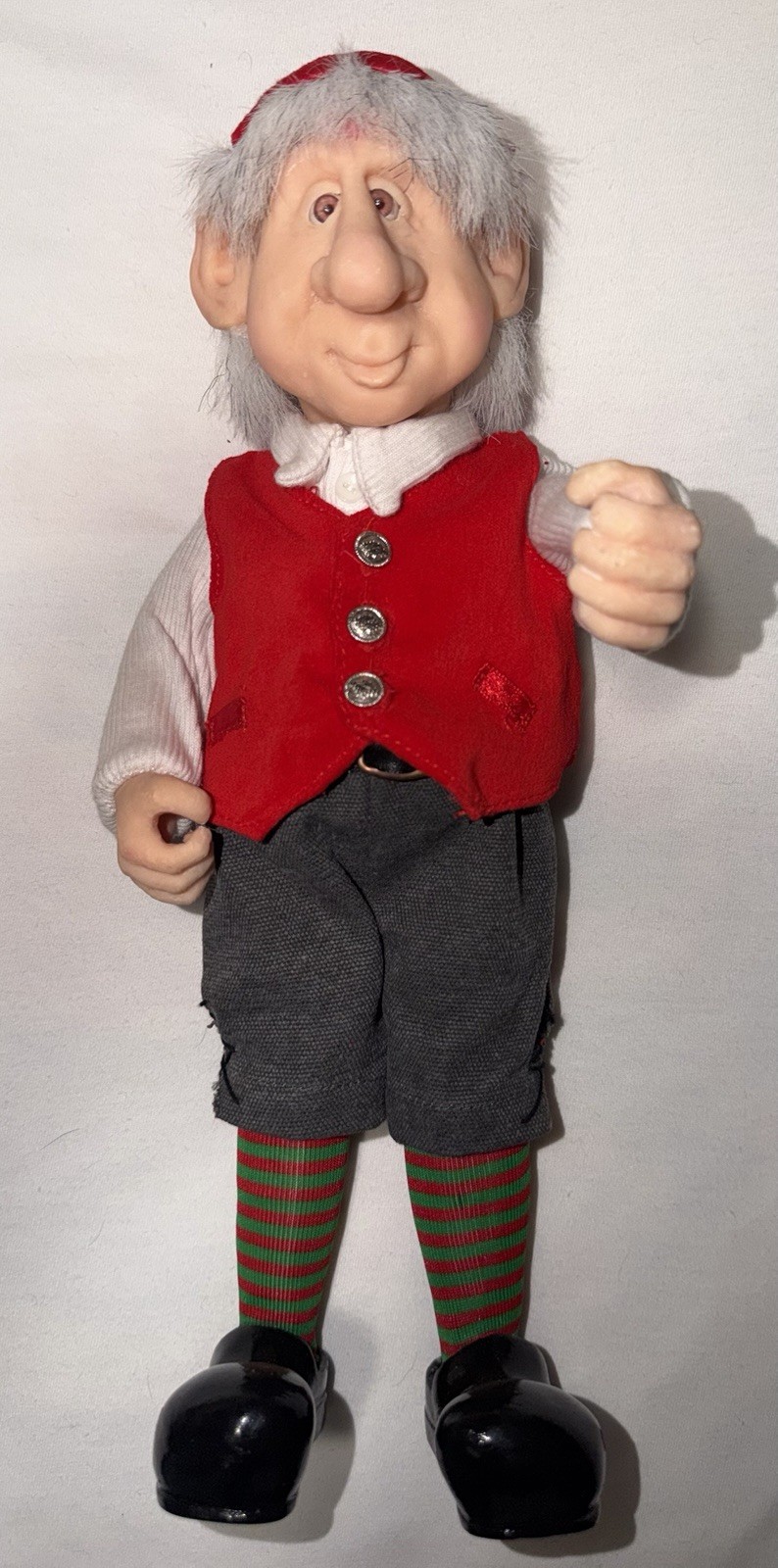 Vintage 1999 Zim\'s The Elves Themselves Heirloom Christmas Elf Figurine 