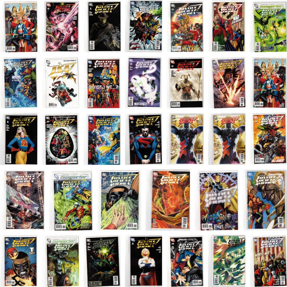 Justice Society of America, Vol 3. Comic Lot 35 Comics VF or Higher See Scans