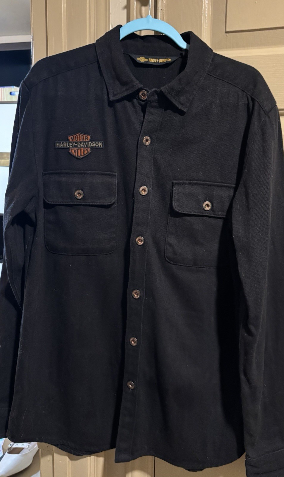 Harley-Davidson Men\'s Longsleeve Medium Black