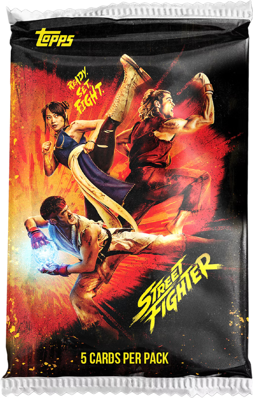 2026 Topps X Street Fighter (5 Cards) - Single Pack Brand New Sealed Presale QTY