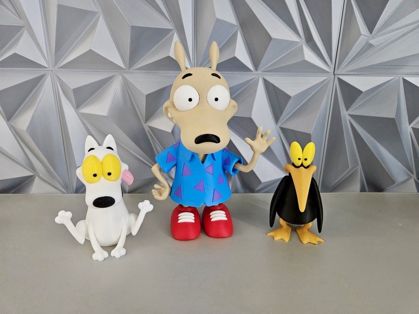 rockos modern life figures Turdy Spunky Rocko