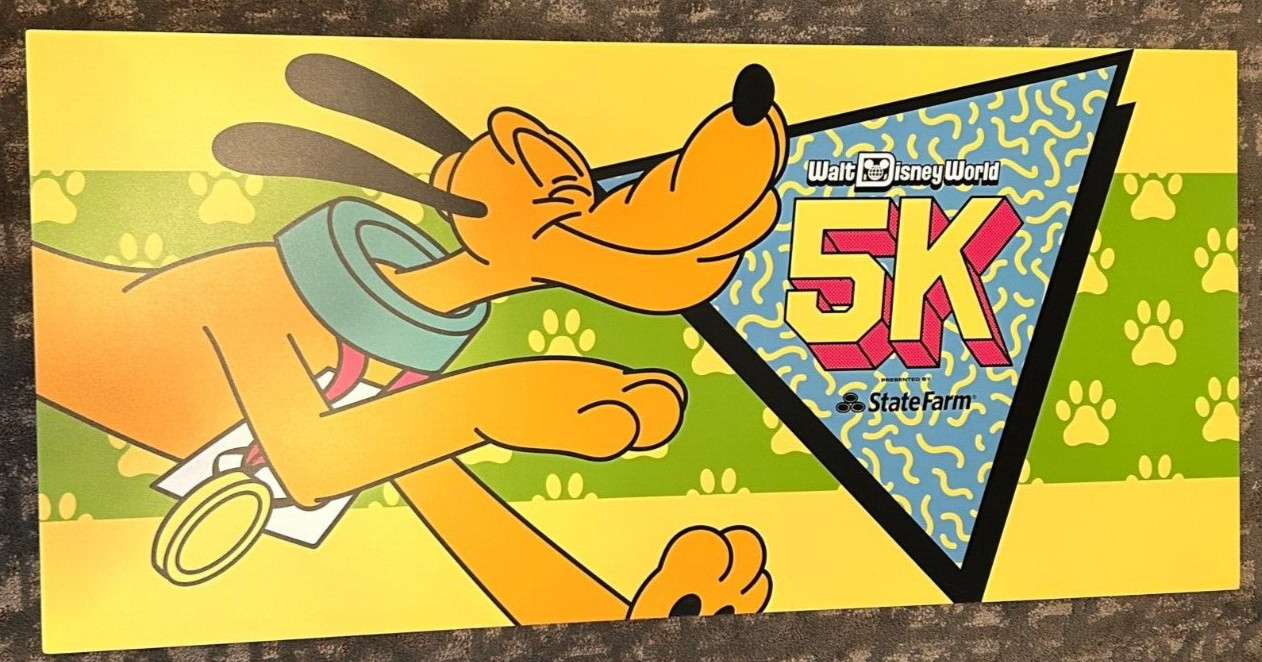 Walt Disney World Run Disney 2022 Weekend 5K 47” x 22\