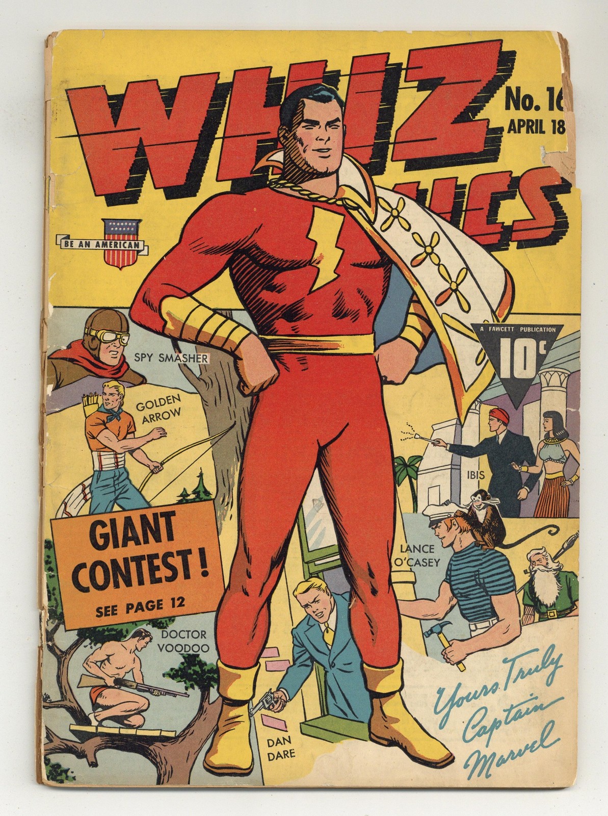 Whiz Comics #16 PR 0.5 1941