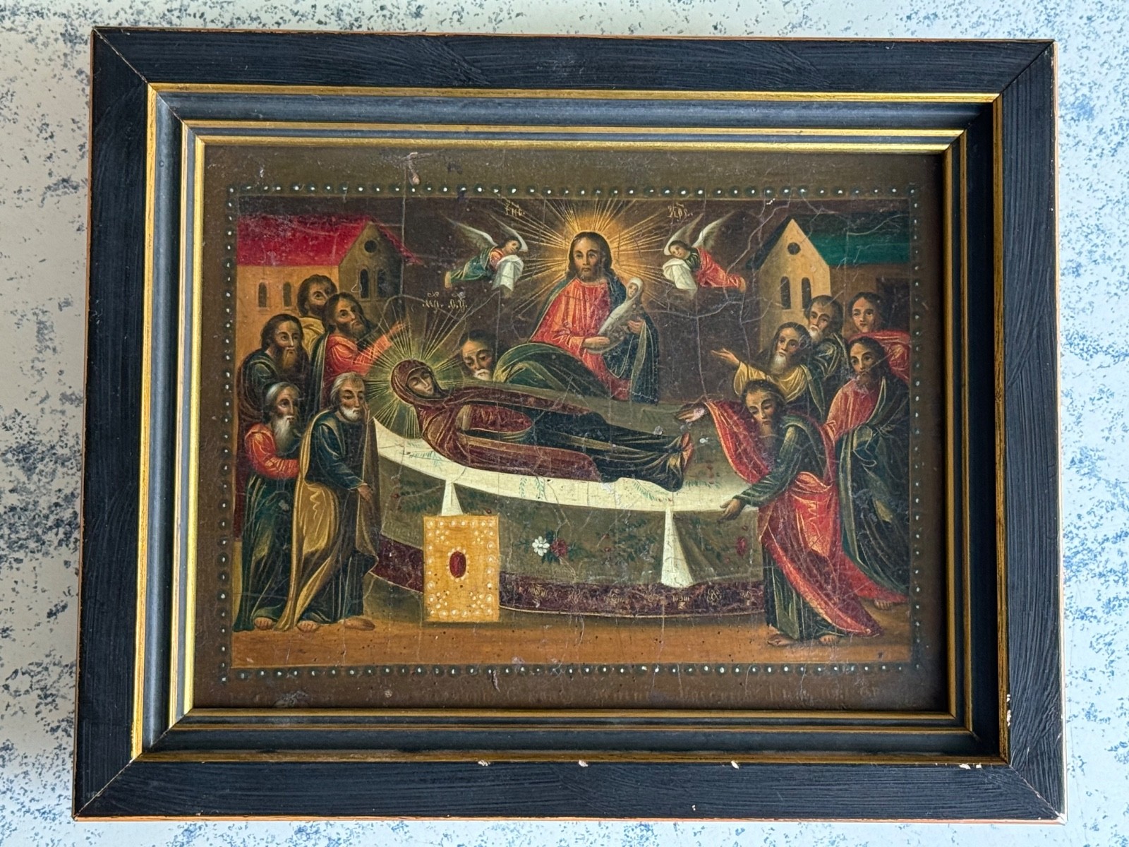 Old Russian icon, 18/19th century