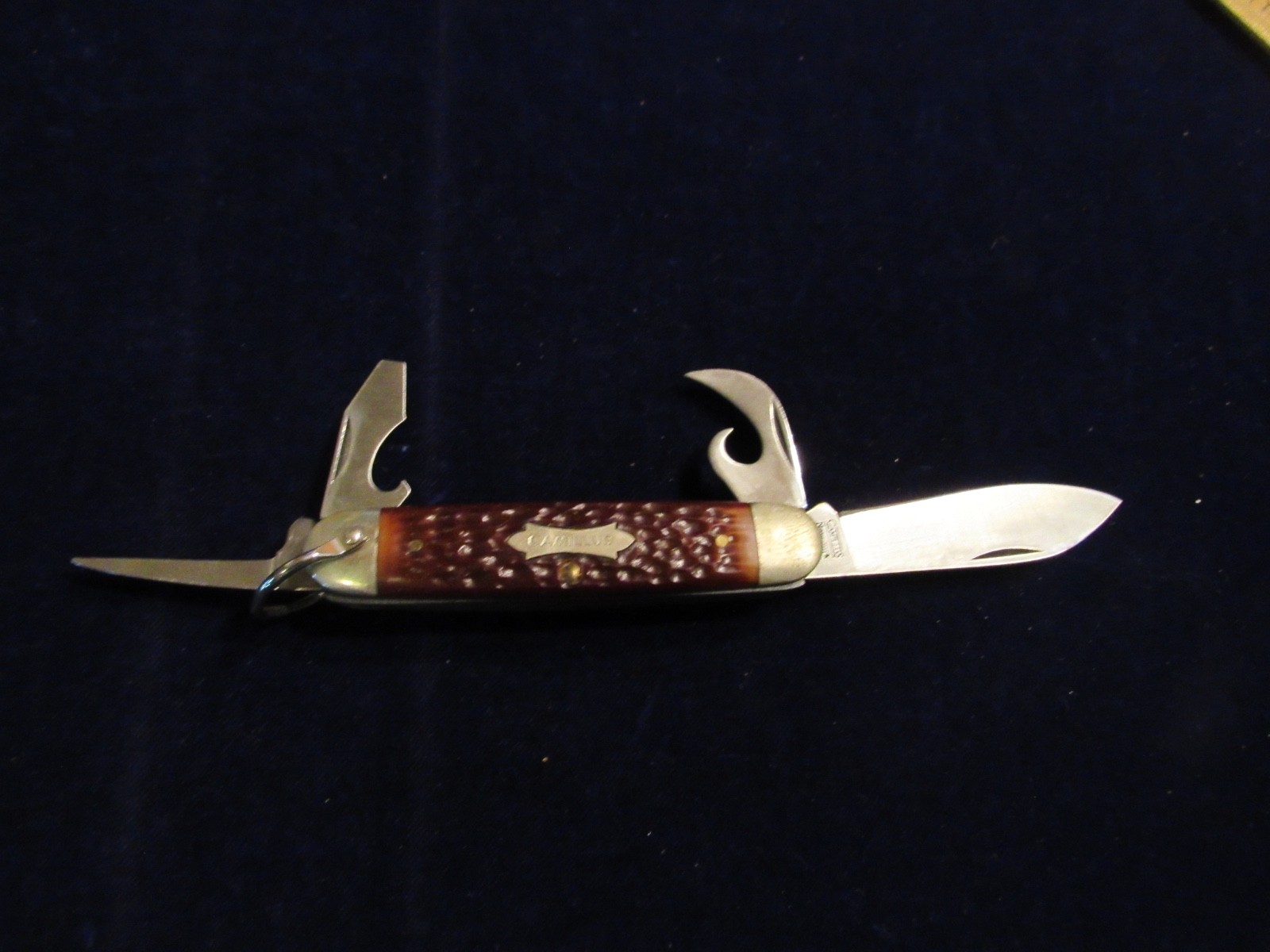Vtg CAMILLUS USA 99 Scout Utility 4pc Pocket Knife 2.5