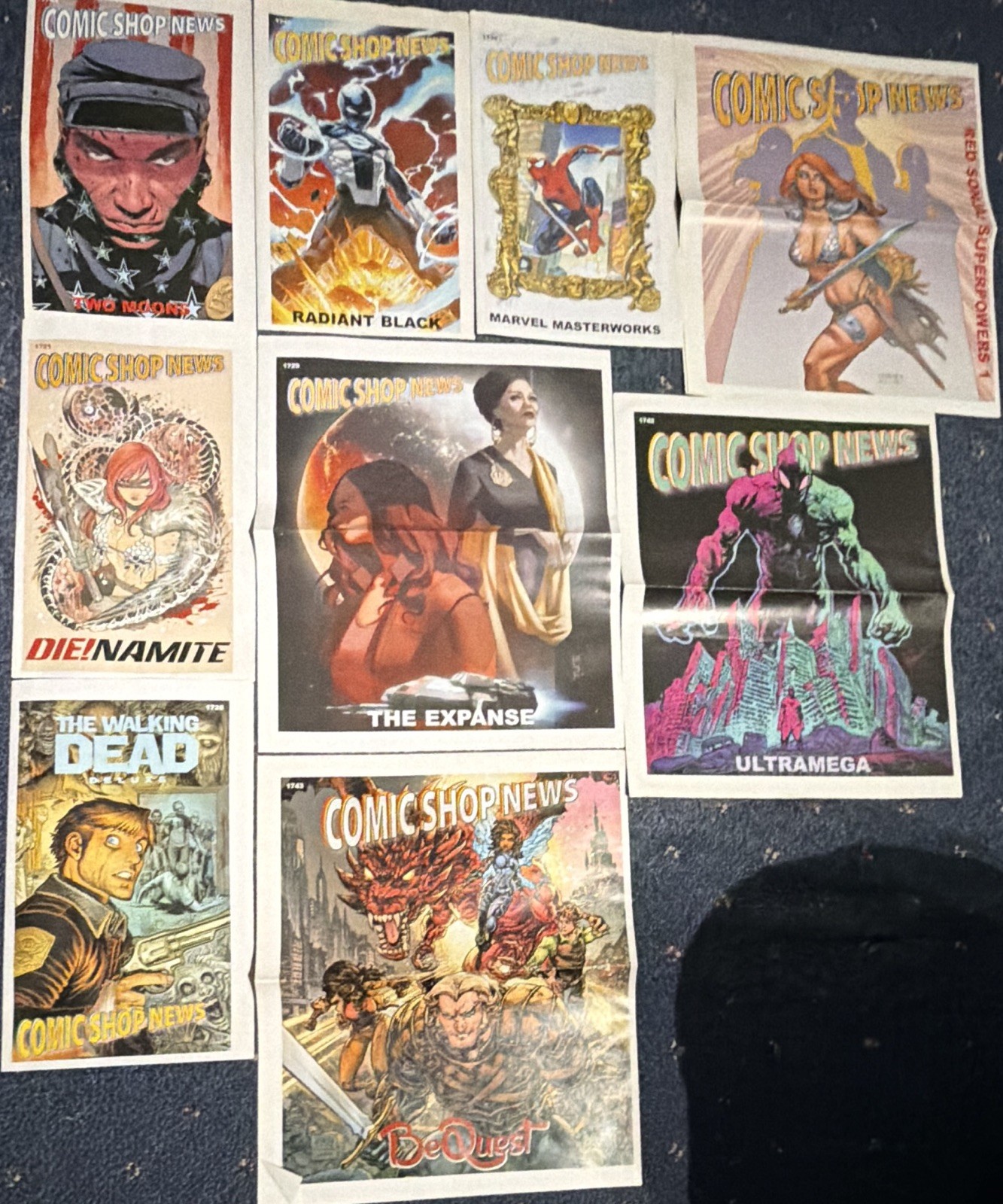 Comic Shop News Comic Book Lot - Comic Shop News Series Publisher