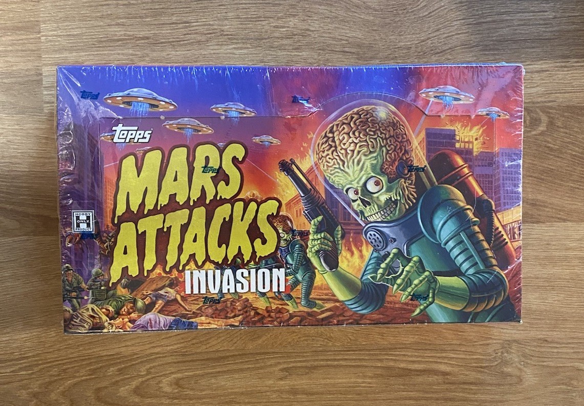 2013 Topps MARS ATTACKS INVASION Factory Sealed Box 24 Packs Cards