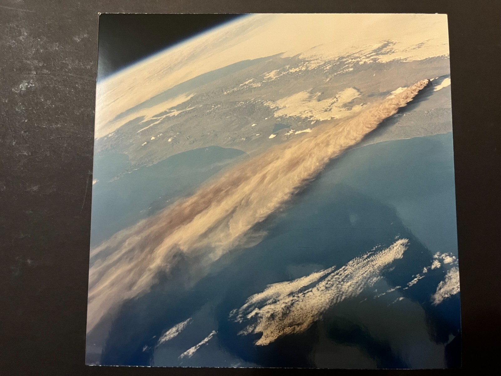 Vintage JSC NASA Kodak Photo No Serial Kliuchevskoi Volcano Eruption