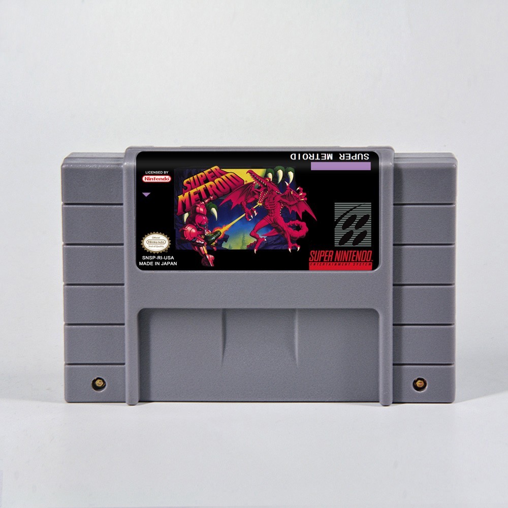Super Metroid For-Super-Nintendo-SNES US Version
