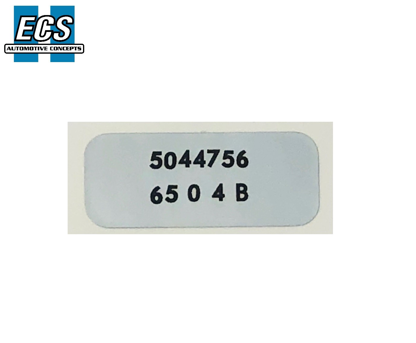  1970, 1971  NOS Quality GM Chevelle GTO GS 442 Wiper Motor Label 